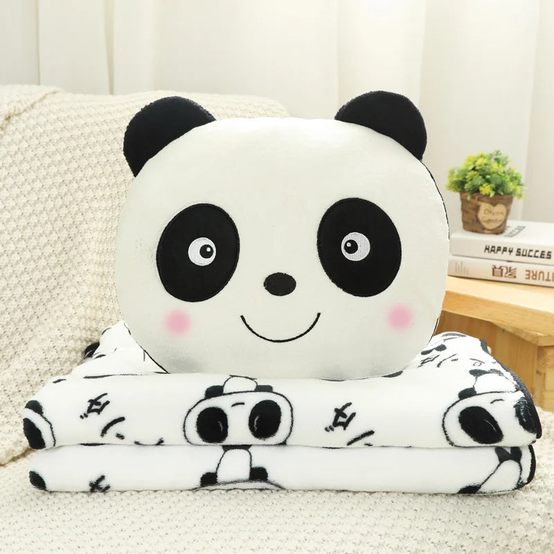 Slapende Panda Knuffel met Deken