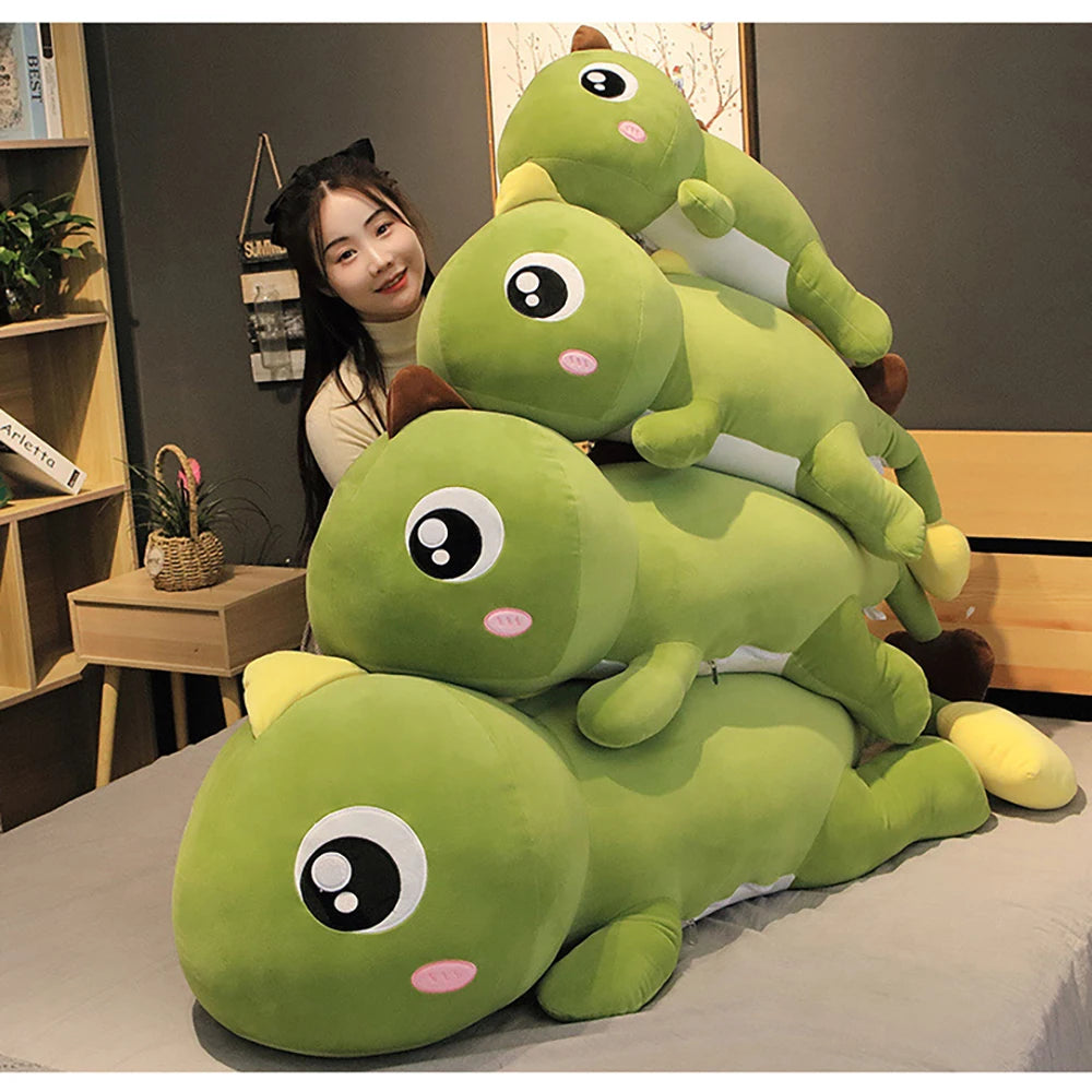 Lange Dino Knuffel 60 cm