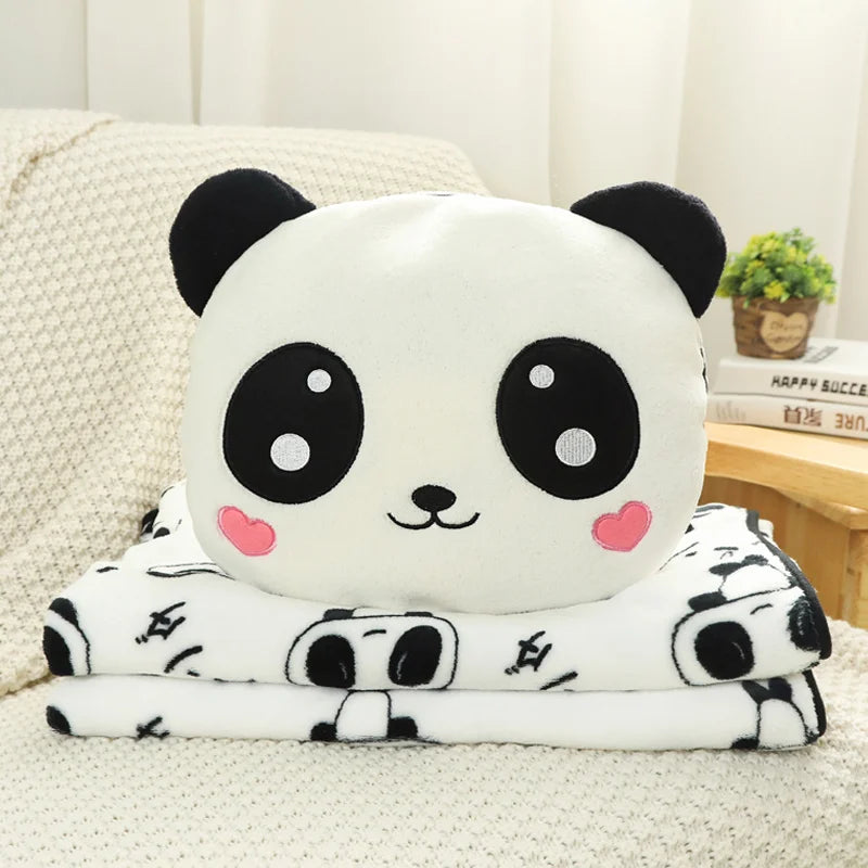 Slapende Panda Knuffel met Deken