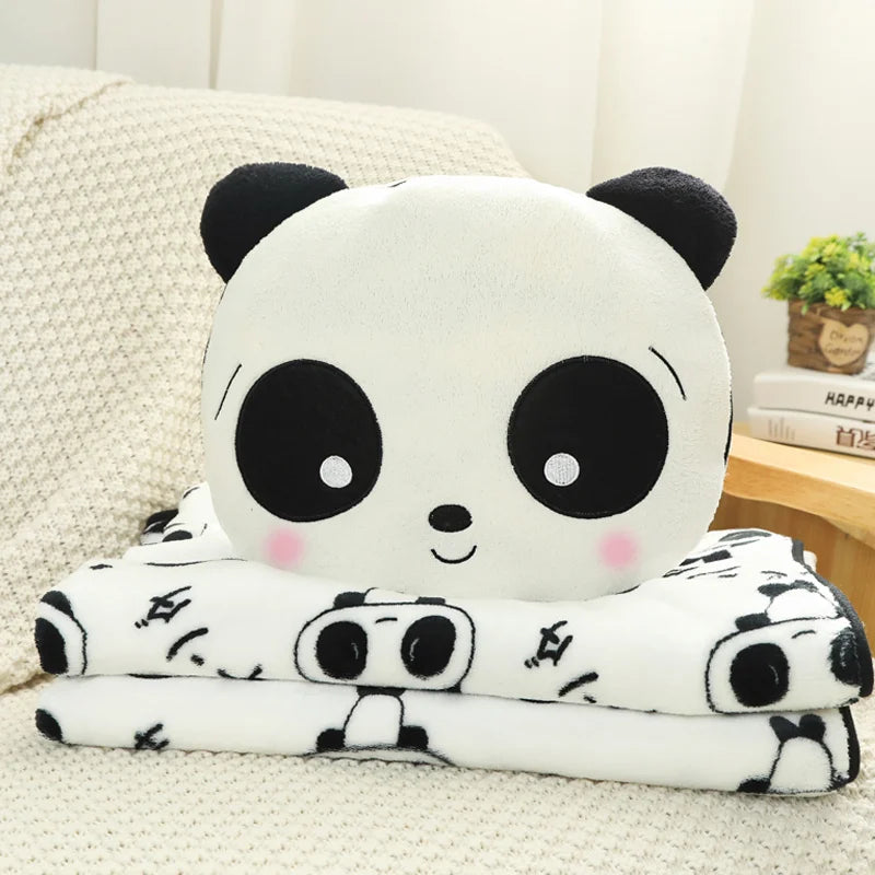 Slapende Panda Knuffel met Deken
