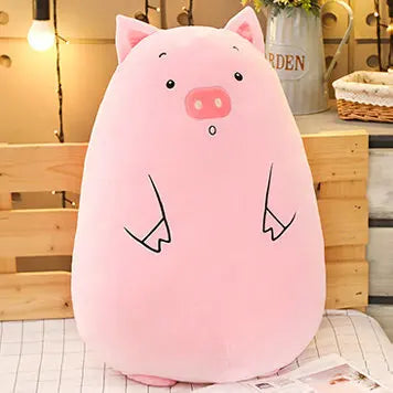 Kawaii Dino Knuffelkussen 50 en 70 cm | Dikke Dinosaurus