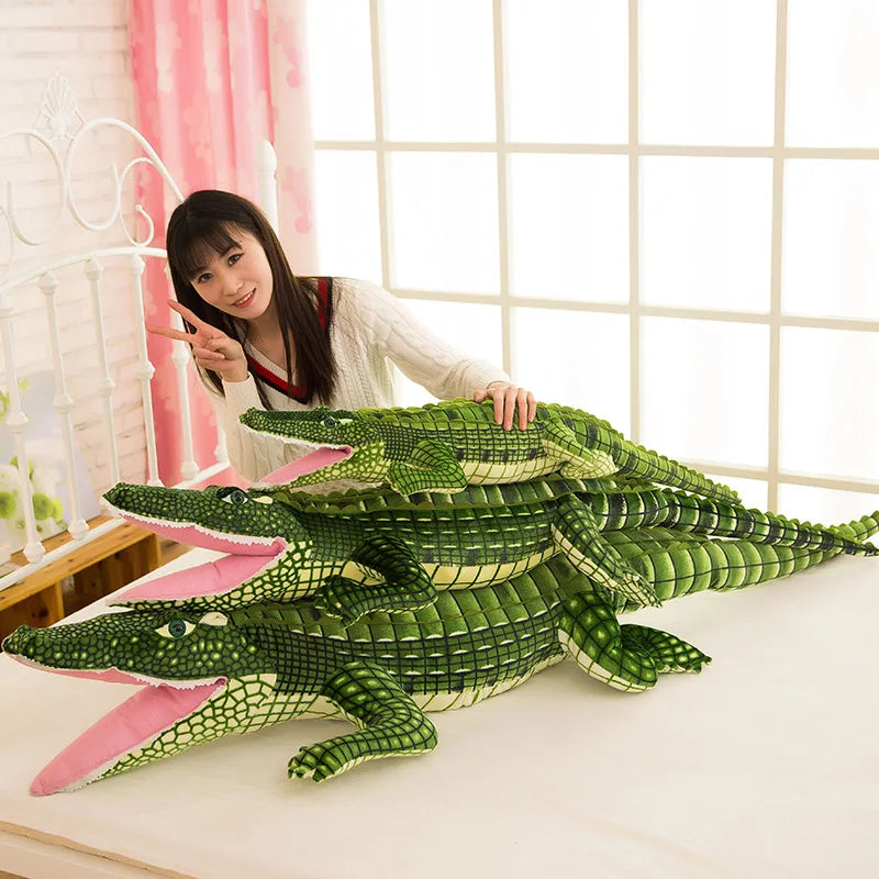 Grote Realistische Krokodil Knuffel 105 tot 200 cm