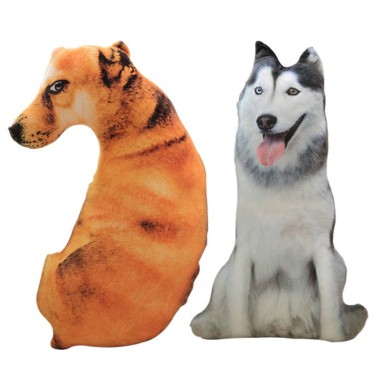 Realistisch Hond Knuffelkussen 50 cm