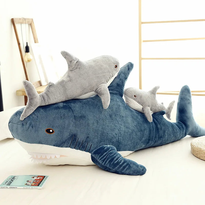 Grote Haai Knuffel 45 tot 140 cm