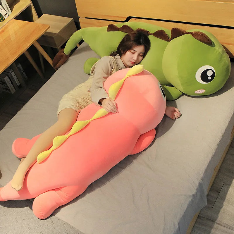 Lange Dino Knuffel 60 cm