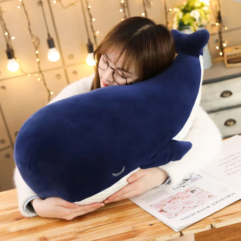 Blauwe Walvis Knuffel 25 cm