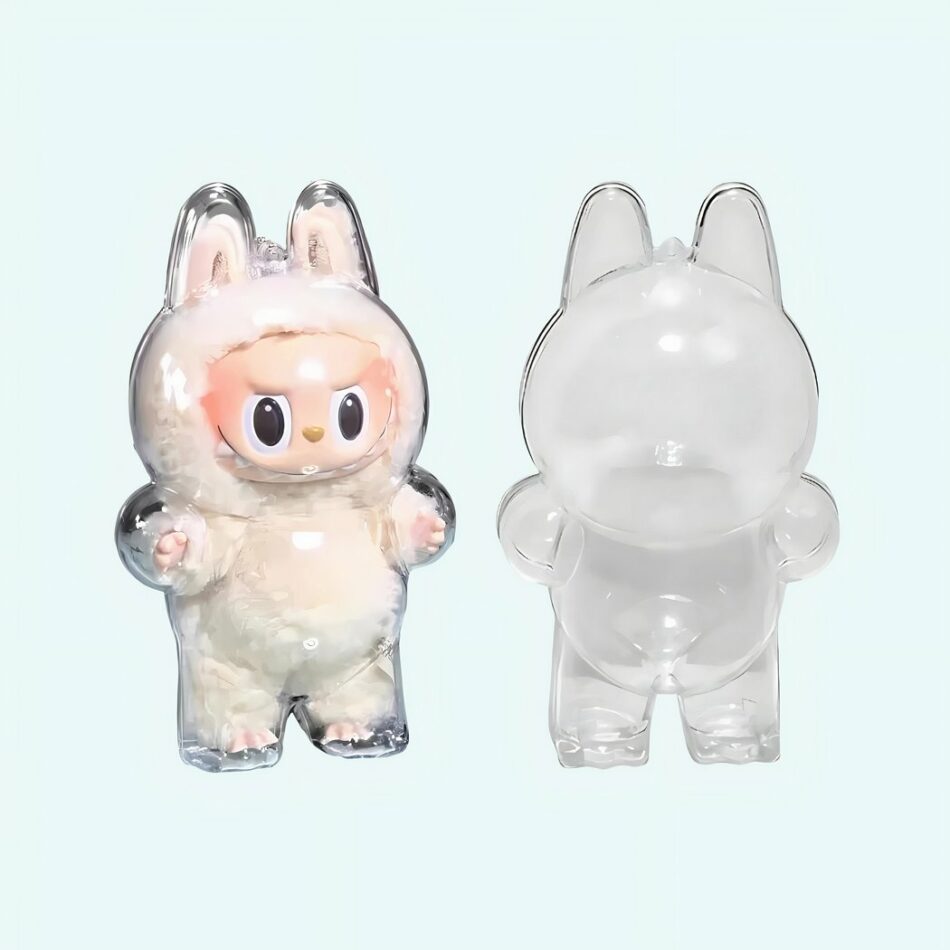 Beschermhoes voor staande pluche speelgoedjes in Labubu-stijl