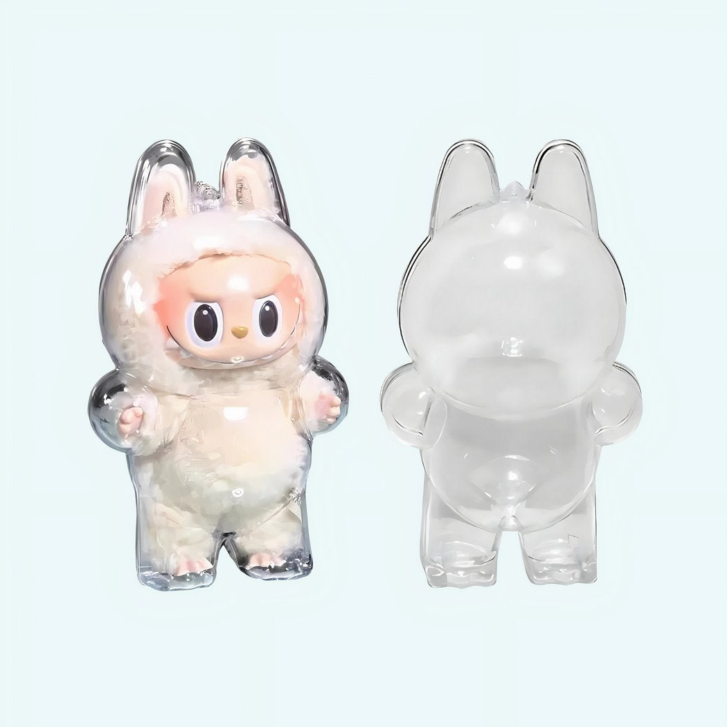 Beschermhoes voor staande pluche speelgoedjes in Labubu-stijl