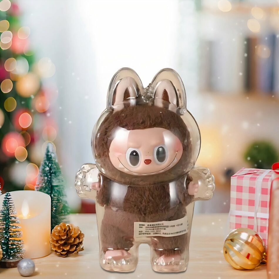 Beschermhoes voor staande pluche speelgoedjes in Labubu-stijl