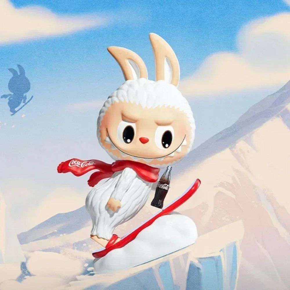 Figurines style Labubu Coca-Cola The monsters en vinyle