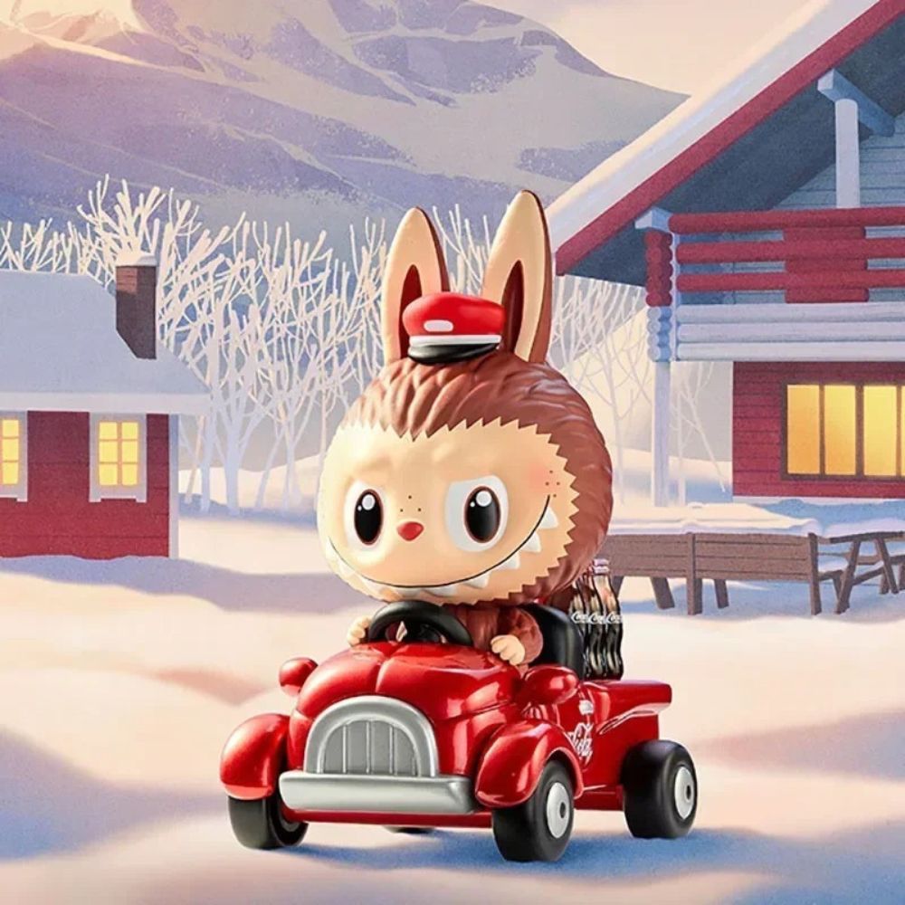 Figurines style Labubu Coca-Cola The monsters en vinyle