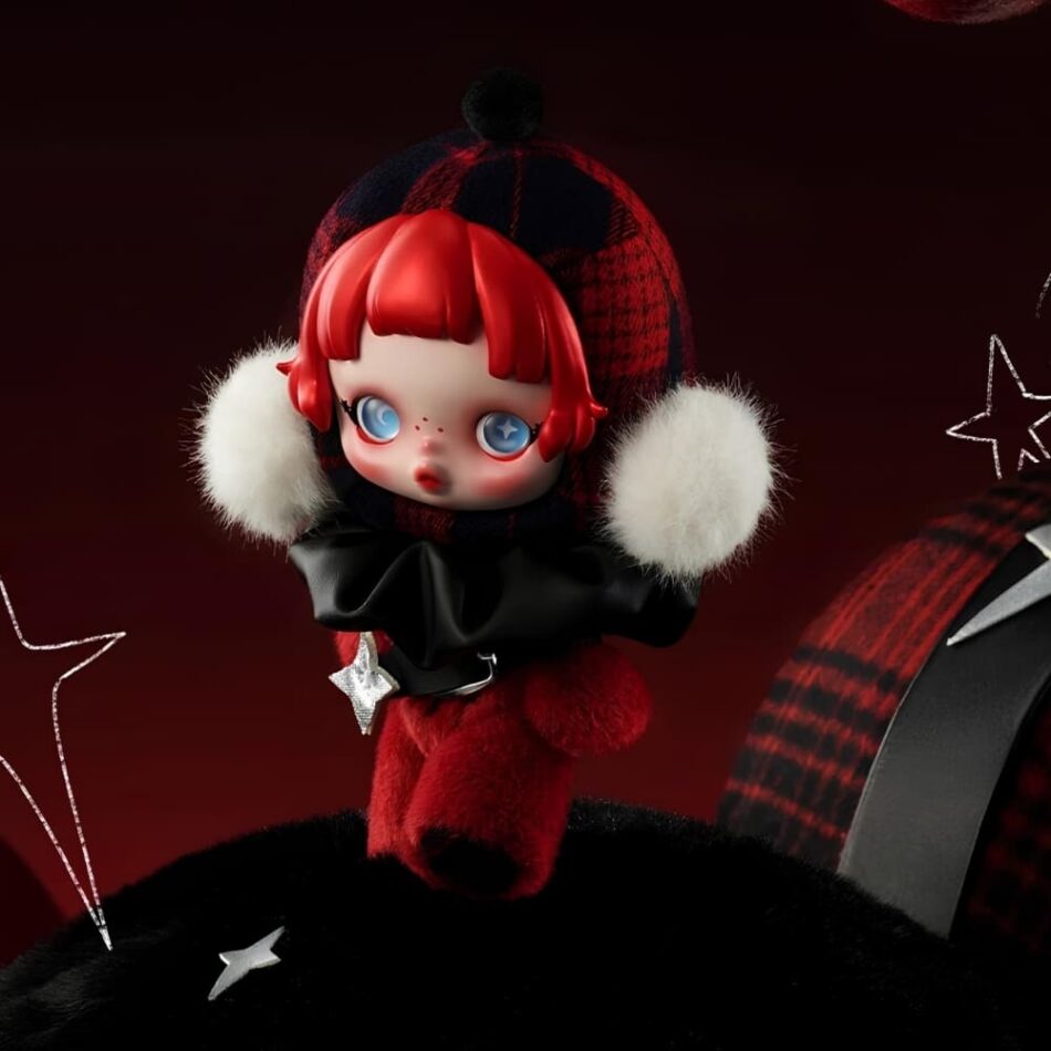 Blind box pluche Skullpanda Winter Symphony
