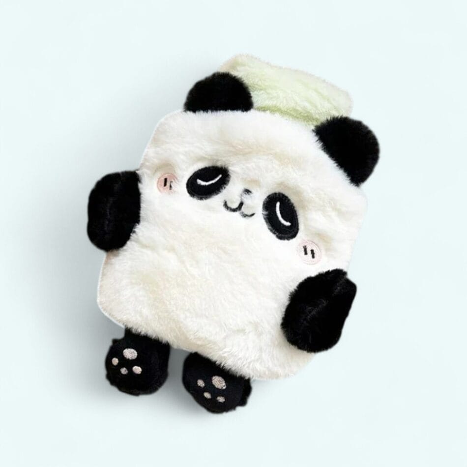 Knuffel Warmwaterkruik Met Afneembare Hoes Panda Ontwerp De Knuffel