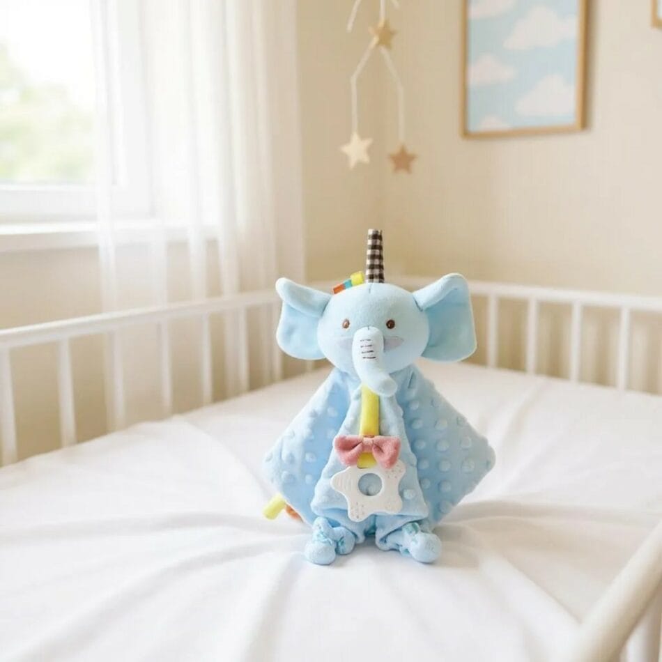Knuffeldoekje Olifant Zachte Troost Voor Baby's De Knuffel