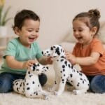 Dalmatien Knuffelhond Grote Maat Zacht Pluche Realistisch Ontwerp De Knuffel