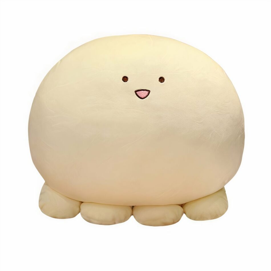 Coussin peluche poulpe