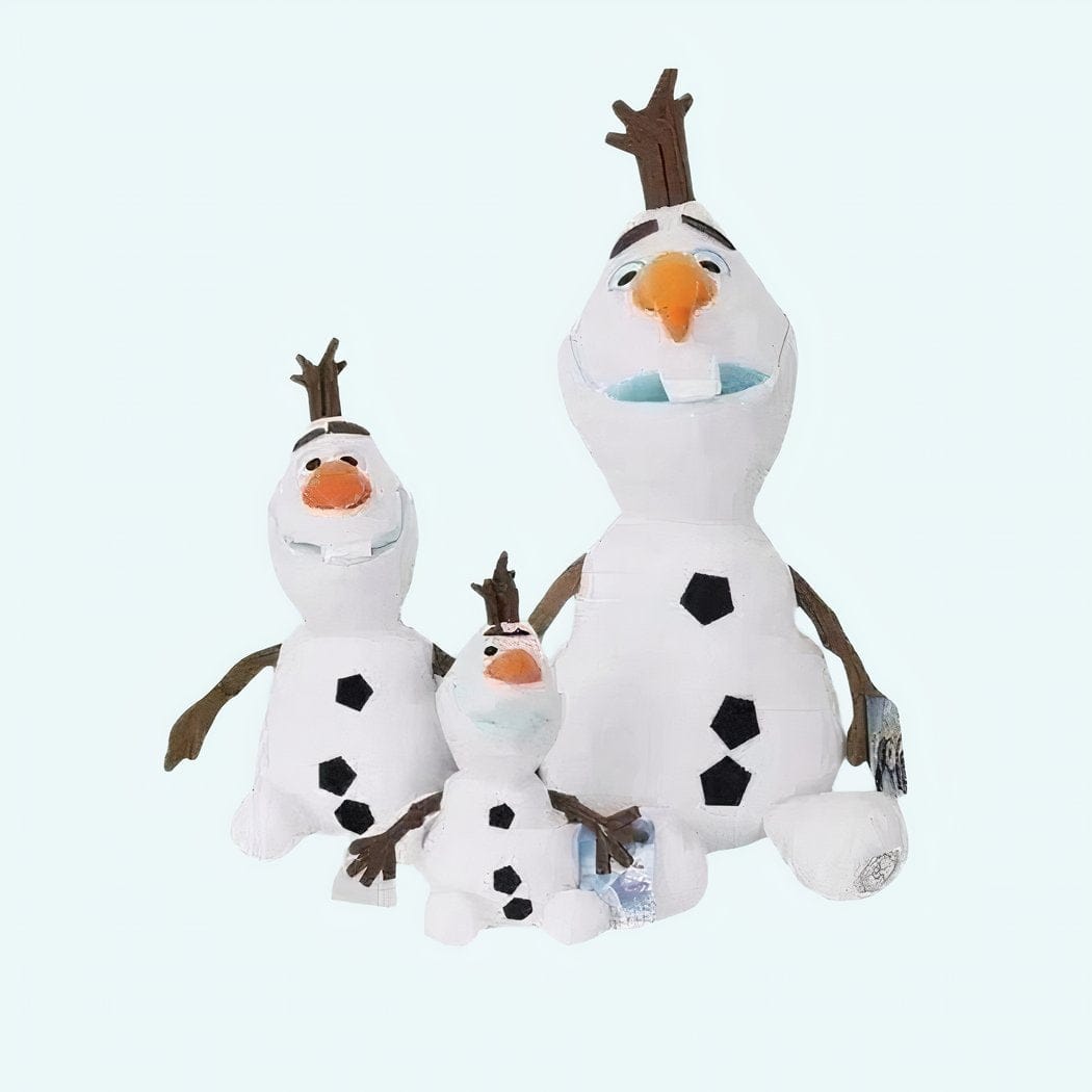 Drie Olaf Sneeuwpop Knuffels Set Voor Kinderen De Knuffel