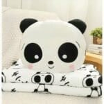 Knuffel Panda Timide Met Dekentje 20 cm Zacht Troostend De Knuffel
