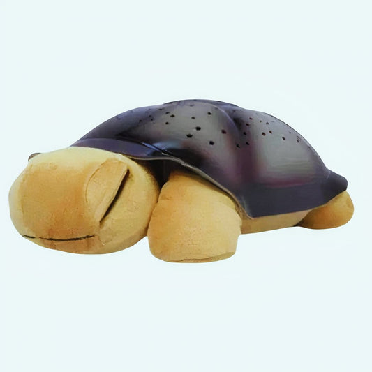 Nachtlampje Knuffel Schildpad Met Sterrenhemel Projectie De Knuffel