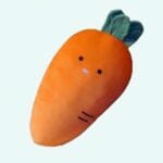 Pop Knuffel Fruit in Wortelvorm Zacht Pluche Speelknuffel De Knuffel
