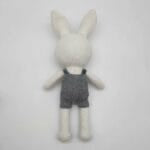 Crochet Konijn Monsieur Lapin Knuffel Handgemaakt Sprookjesdecoratie De Knuffel