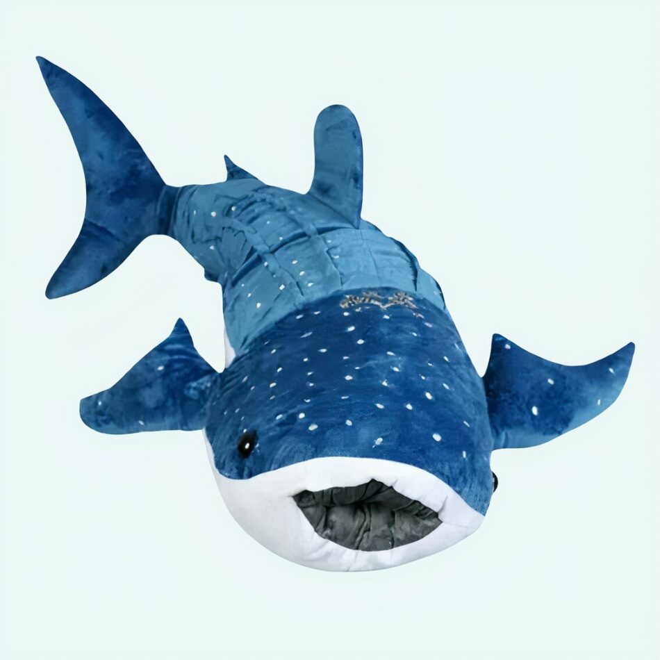 Peluche géante baleine bleue