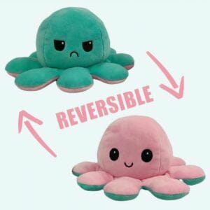 Roze Knuffel Uil Superschattig Zacht Met Donkerbruine Ogen De Knuffel