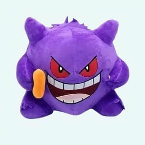 Knuffel Ectoplasma Shiny met Glanzende Afwerking en Grote Ogen De Knuffel