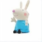 Rebecca Rabbit Knuffel Pluizige Witte Konijn met Troost De Knuffel