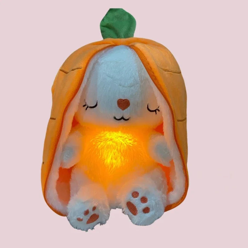 Ademende Konijn Knuffel met Licht