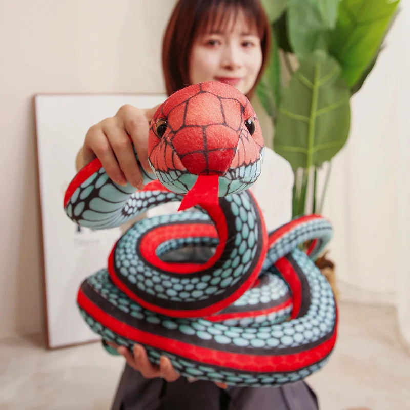 Realistische Slang Knuffel 100 tot 300 cm