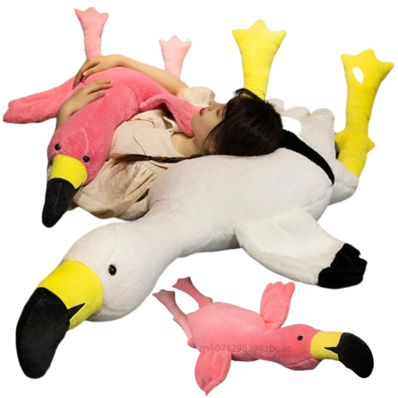 Flamingo Knuffel XXL 70 tot 180 cm