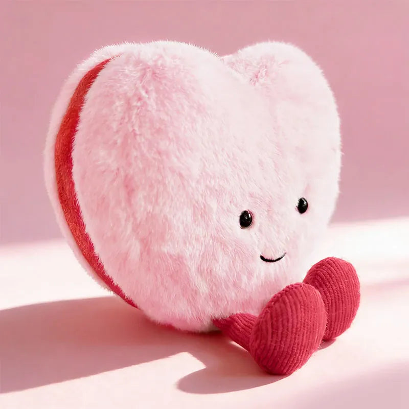 Hartje Knuffel 10 cm | Klein Liefdes Poppetje voor Valentijn De Knuffel