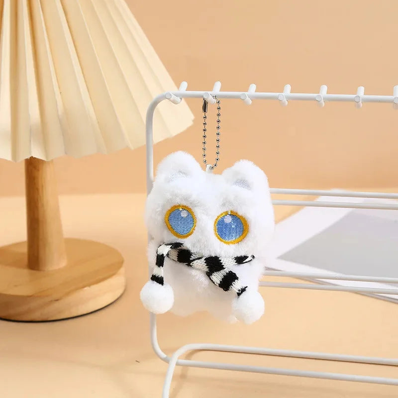 Zwarte Kat Sleutelhanger