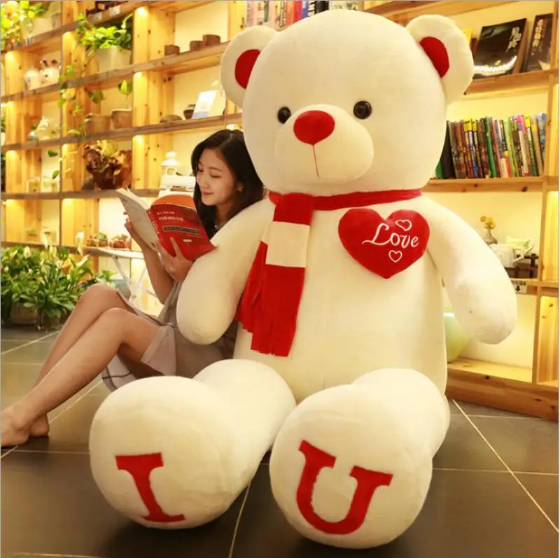 Grote Teddybeer met Hartje I Love You
