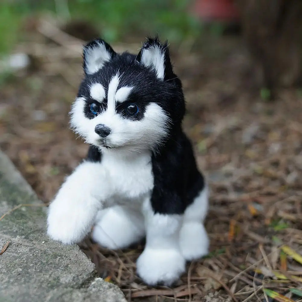 Realistische Husky Knuffel