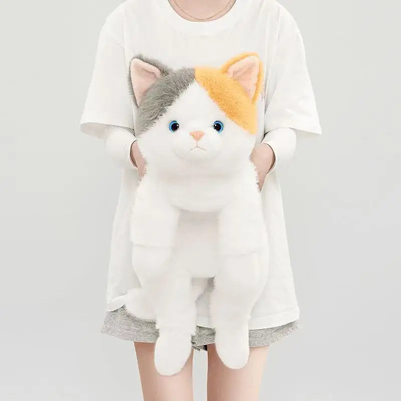 Liggende Kat Knuffel 30 cm