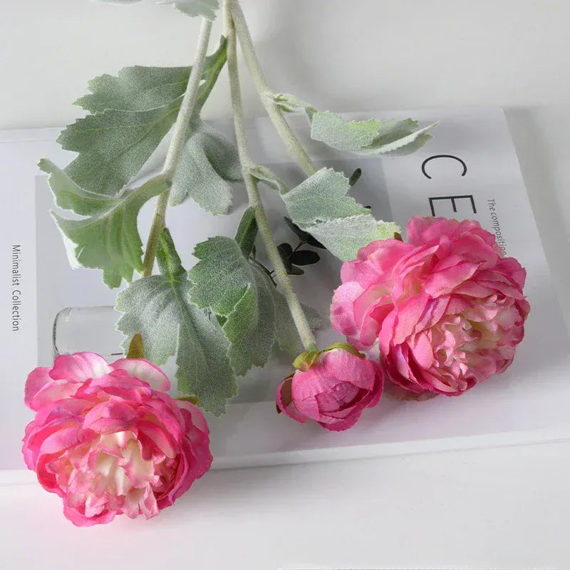 Pluche Lotusbloem 50 cm | Decoratieve Kunstbloem in 4 Kleuren De Knuffel Paars