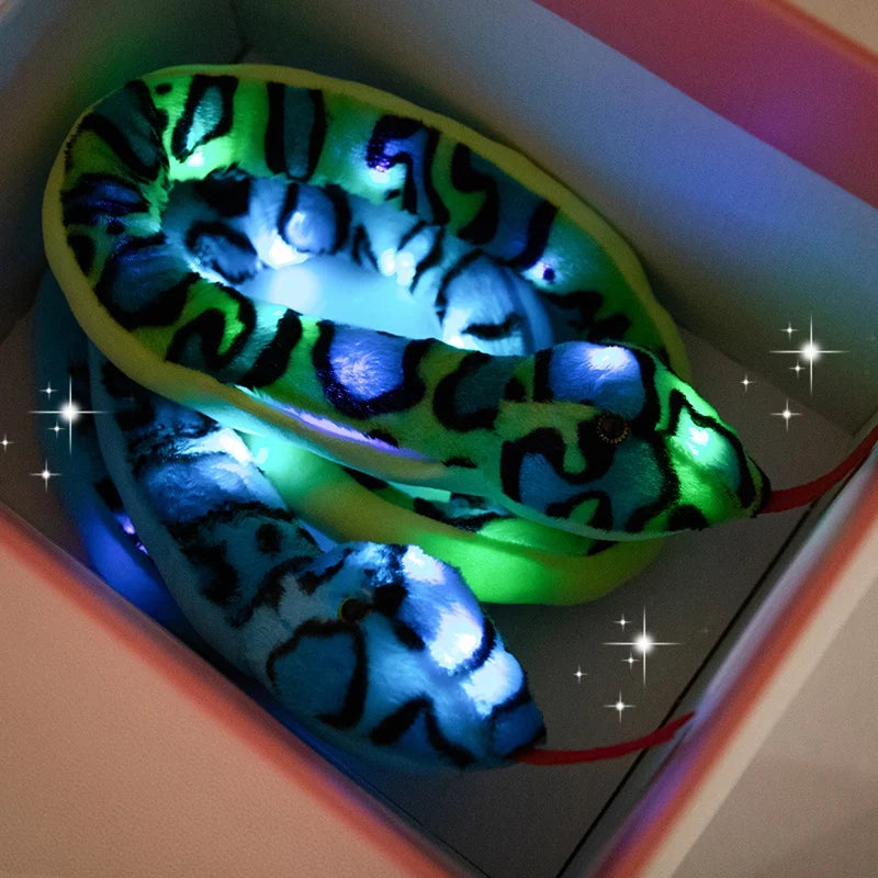 Lichtgevende Slang Knuffel 105 cm