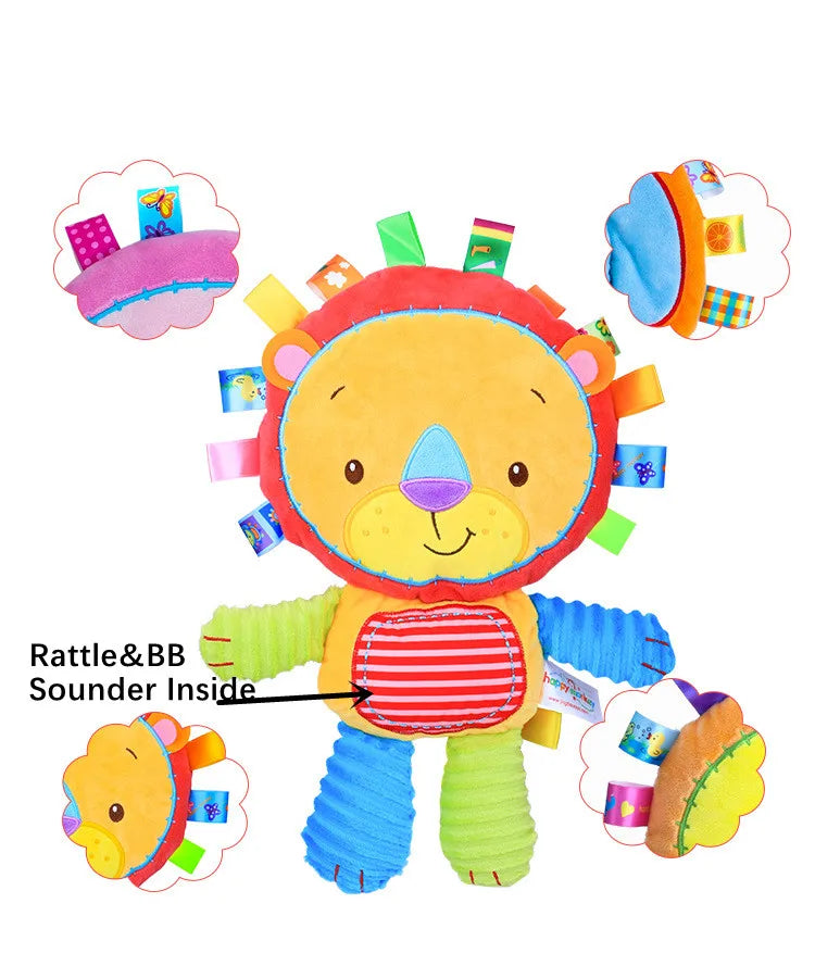 Olifant Babyknuffel met Labeltjes
