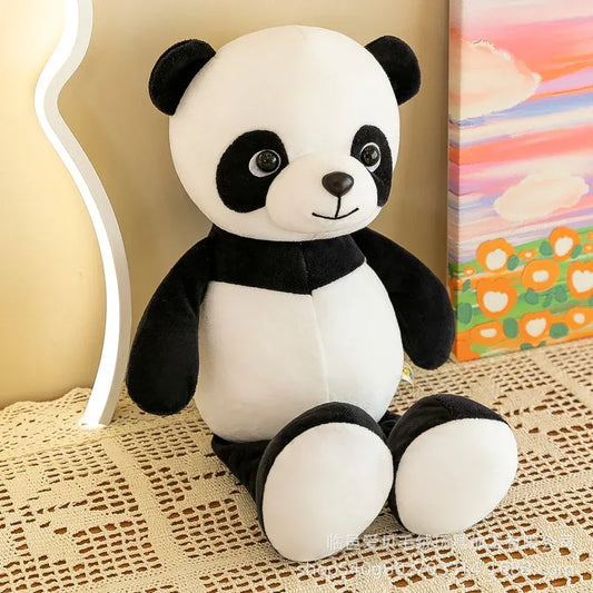 Zebra en Panda Knuffel 25 cm | Realistisch, 2 Modellen De Knuffel Model 1