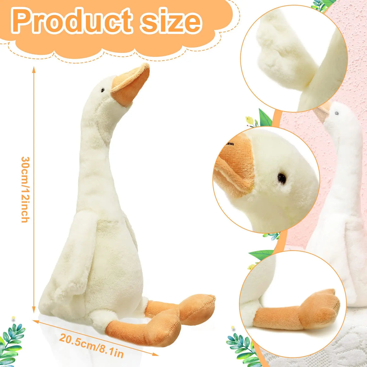 Gekke Gans Knuffel
