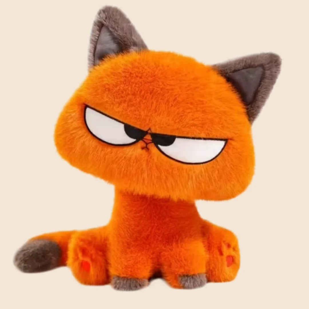 Oranje Kat Knuffel 25 cm