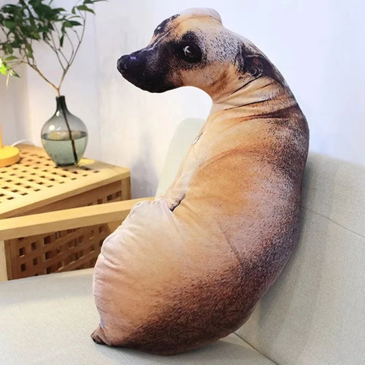 Realistische Hond Sierkussen 20 en 50 cm