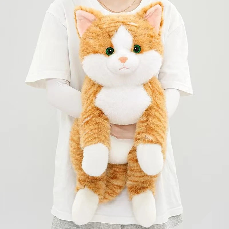 Liggende Kat Knuffel 30 cm