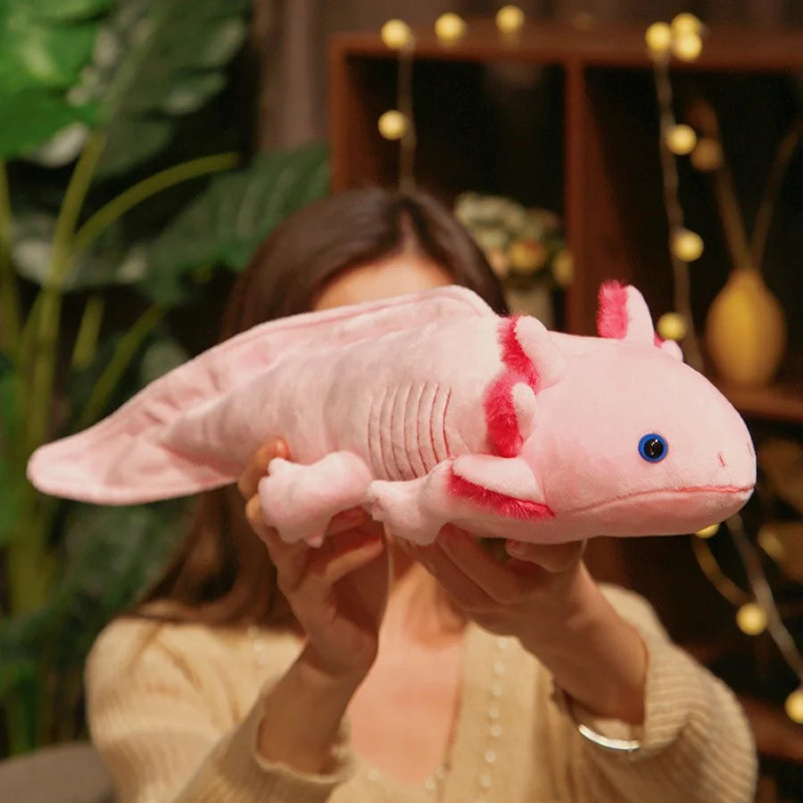 Lange Axolotl Knuffel 45 cm