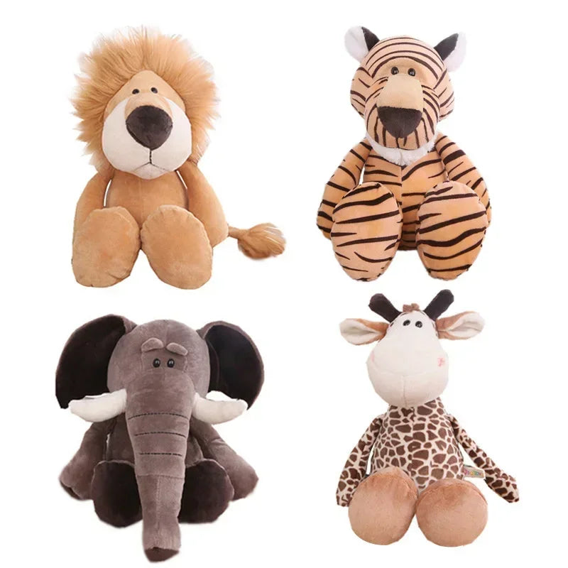 Jungle Dieren Knuffel 25 cm
