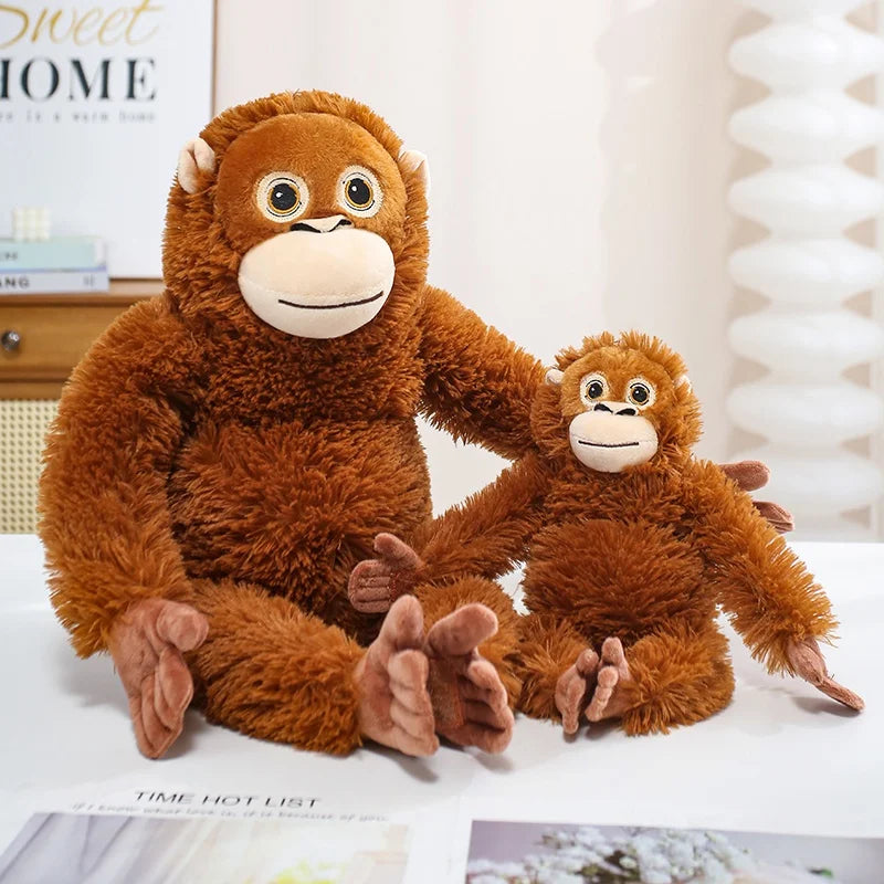 Grote Aap Gorilla Knuffel 30 tot 90 cm
