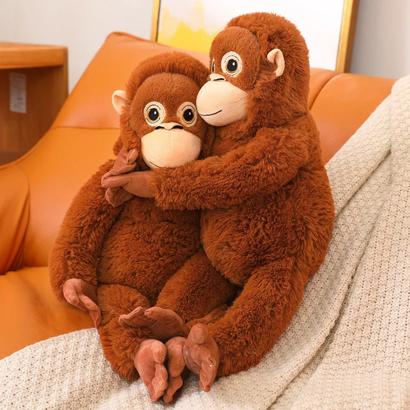 Gorilla Knuffel Bruin 38 of 62 cm
