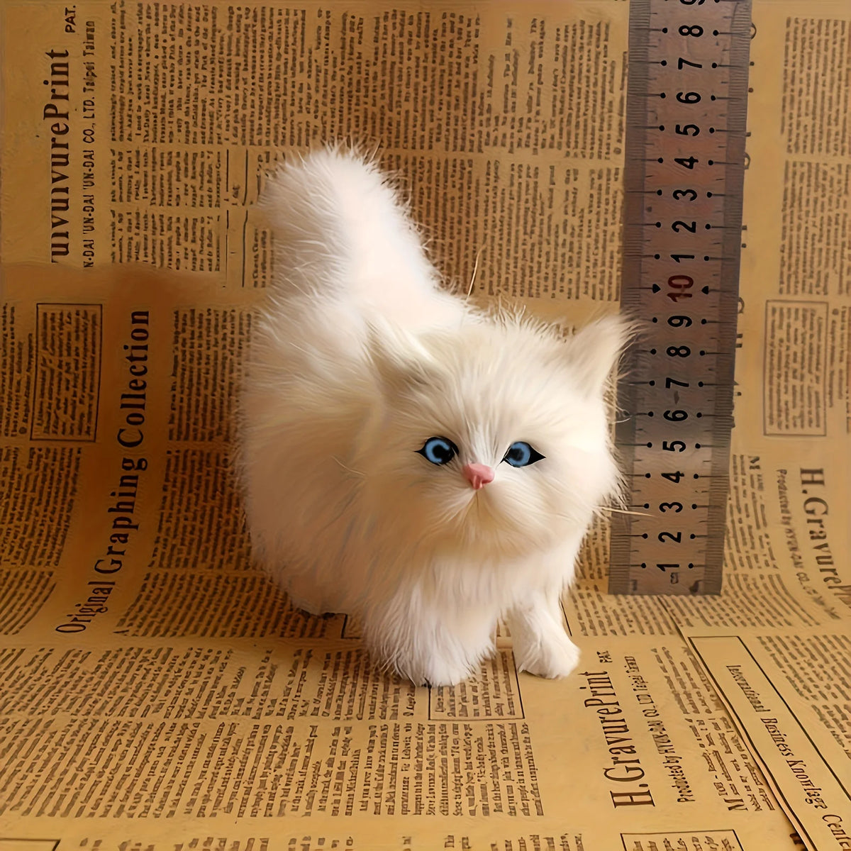 Realistische Kitten Knuffel